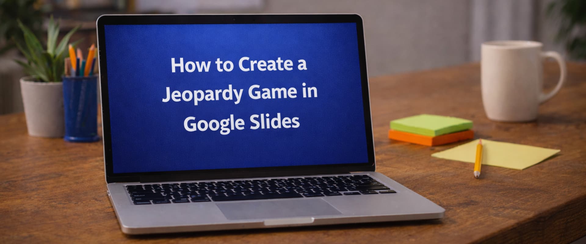 A Jeopardy-style game board with category columns and clue values